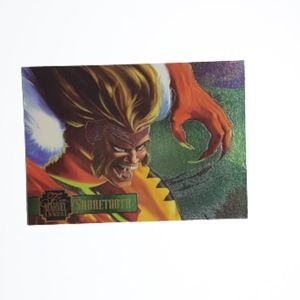 1995 Flair Marvel Annual power blast